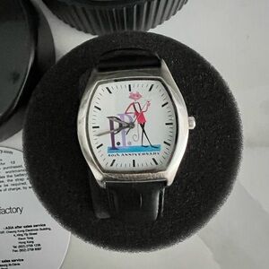 Pink Panther 40th Anniversary Watch in original case!